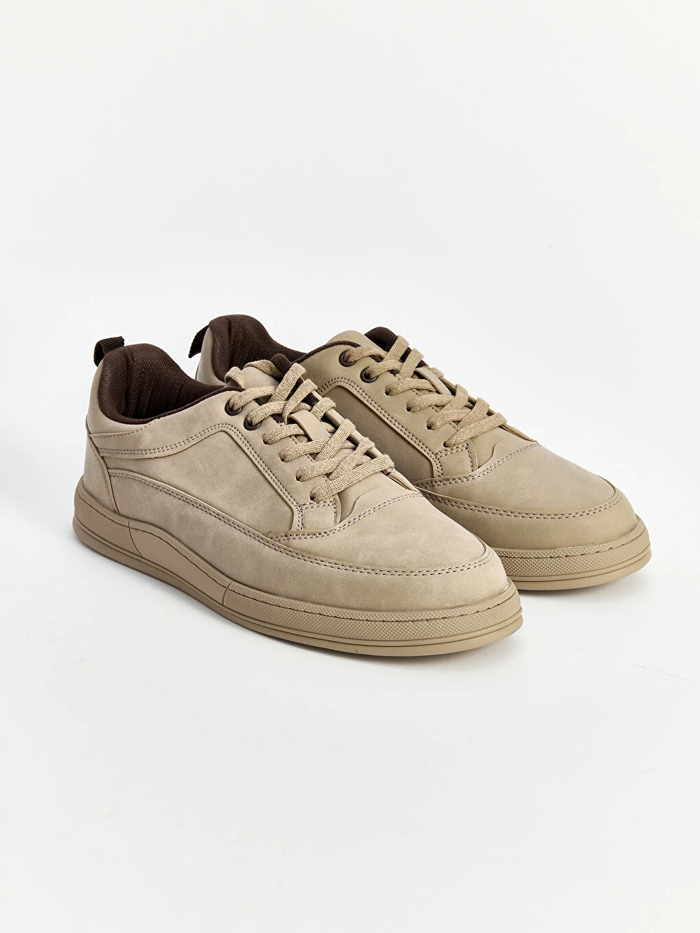 Baskets À Semelle Épaisse À Lacets Pour Homme